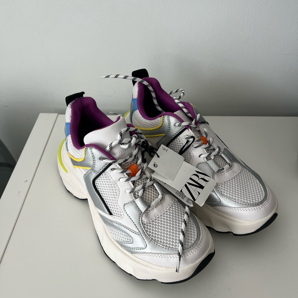 ZARA COMBINATION RUNNING SHOES - Picture 5 of 11